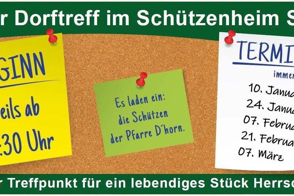 Dorftreff 10.01. - 07.03.
