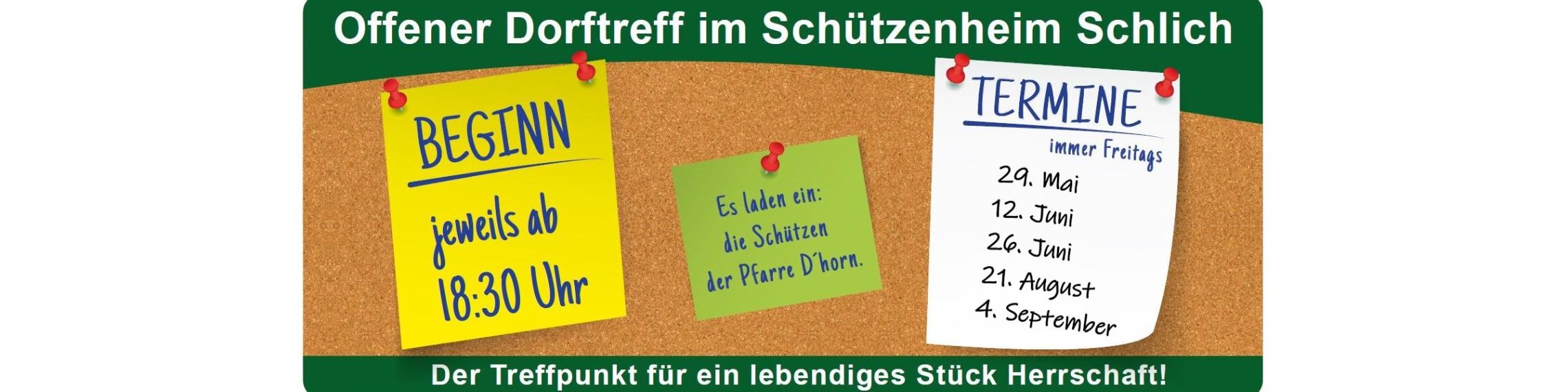 Dorftreff 202605-09