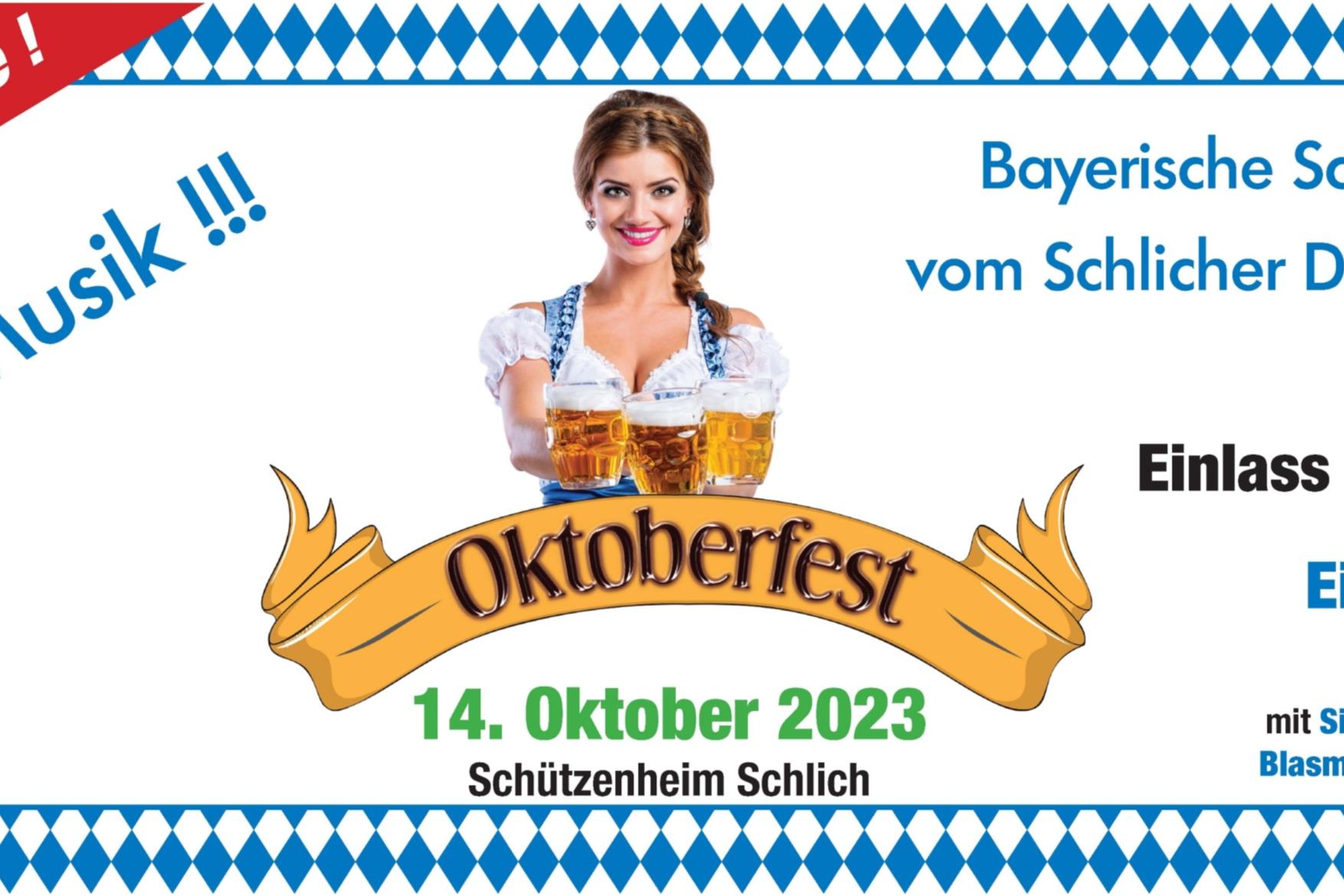 Herzlich Willkommen zum Oktoberfest
