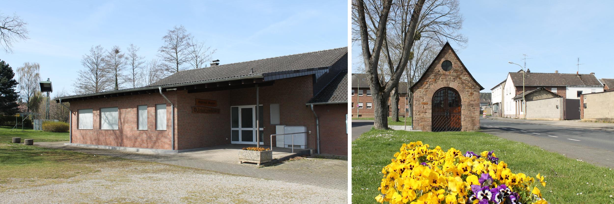 Schützenheim und Donatus-Kapelle